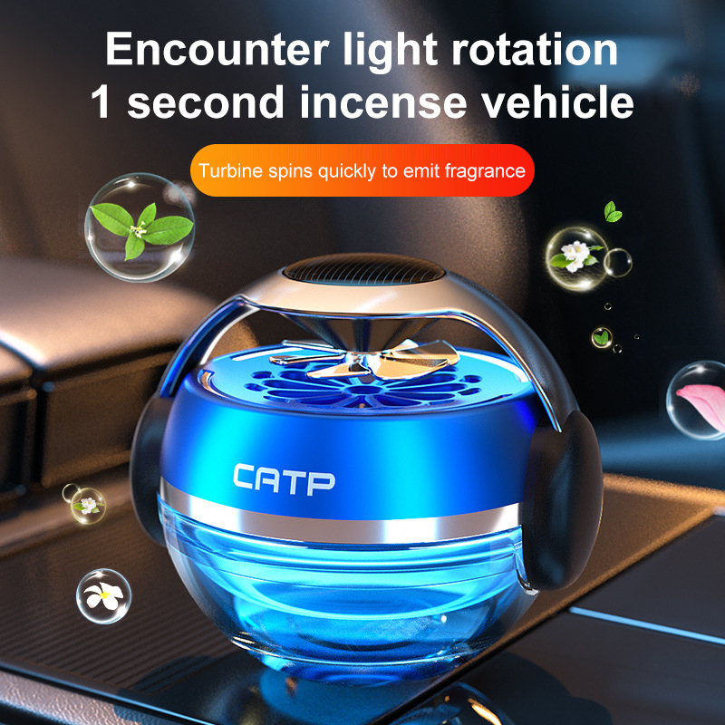 Perfume Fragrance Time - Solar Car Parfum Gepersonaliseerde autodashboard Geurverspreider