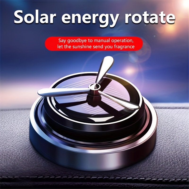 Perfume Fragrance Time - Auto Solar Roterende Parfum Diffuser Auto