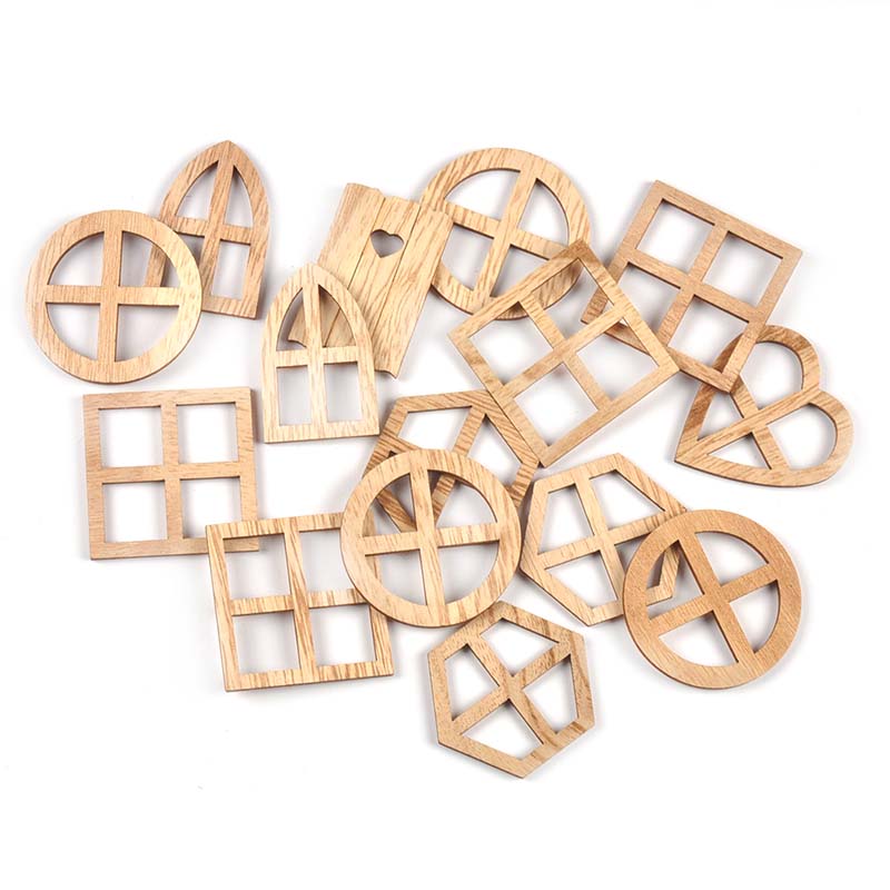 25 Stuks 30-45mm Ronde/Hart/He - Oud Wood Chip recensie en prijs