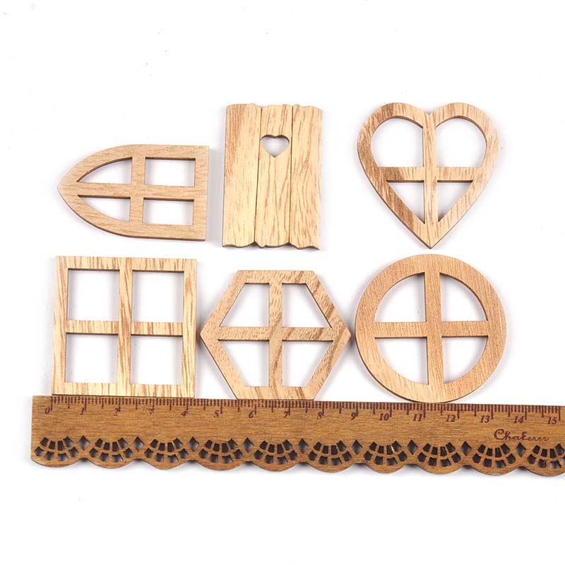 25 Stuks 30-45mm Ronde/Hart/He - Oud Wood Chip recensie en prijs