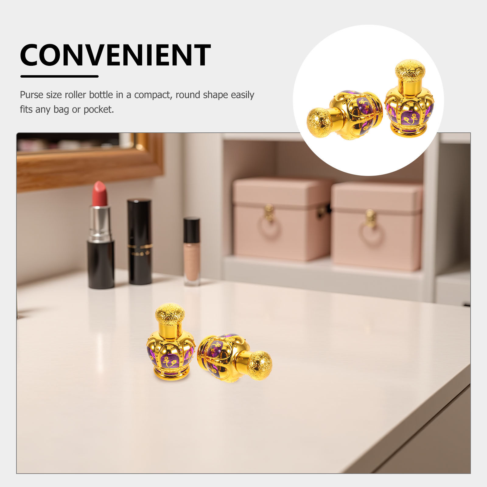 2 stuks lekvrije glazen roll-o - On Perfume & Fragrance Kota Bogor recensie en prijs