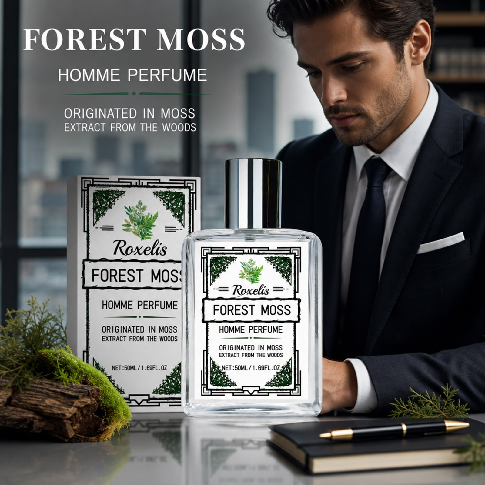 Bos- en whiskygeurende parfum  - Fragrance And Perfume recensie en prijs